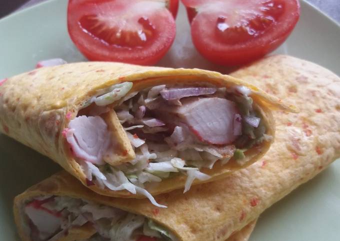 Surimis burritó Poropatichné Magdi receptje Cookpad receptek