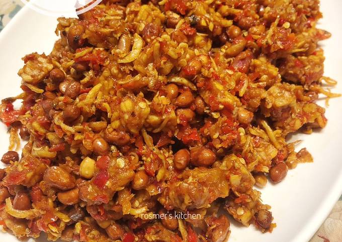 Resep Kering Tempe Teri Medan Oleh Rosmer S Kitchen Cookpad