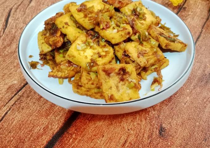 Resep Tumis Tahu Pedas Manis Oleh Kasmira Cookpad