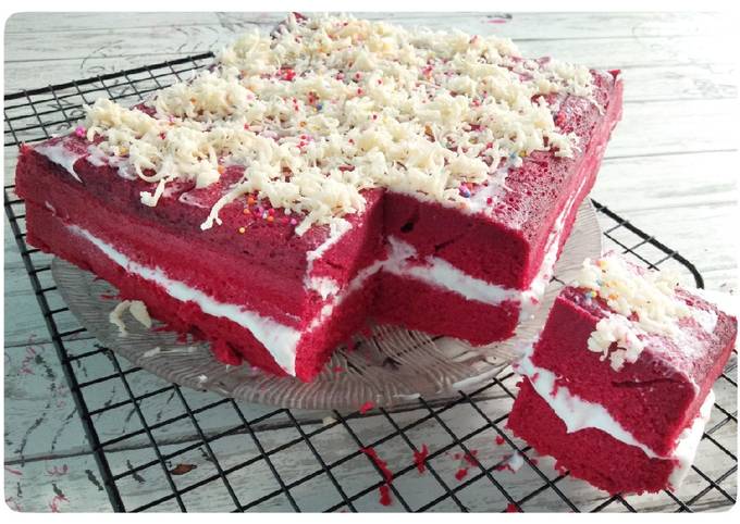 Resep Red Velvet Cake Oleh D Skyblue Kitchen Cookpad