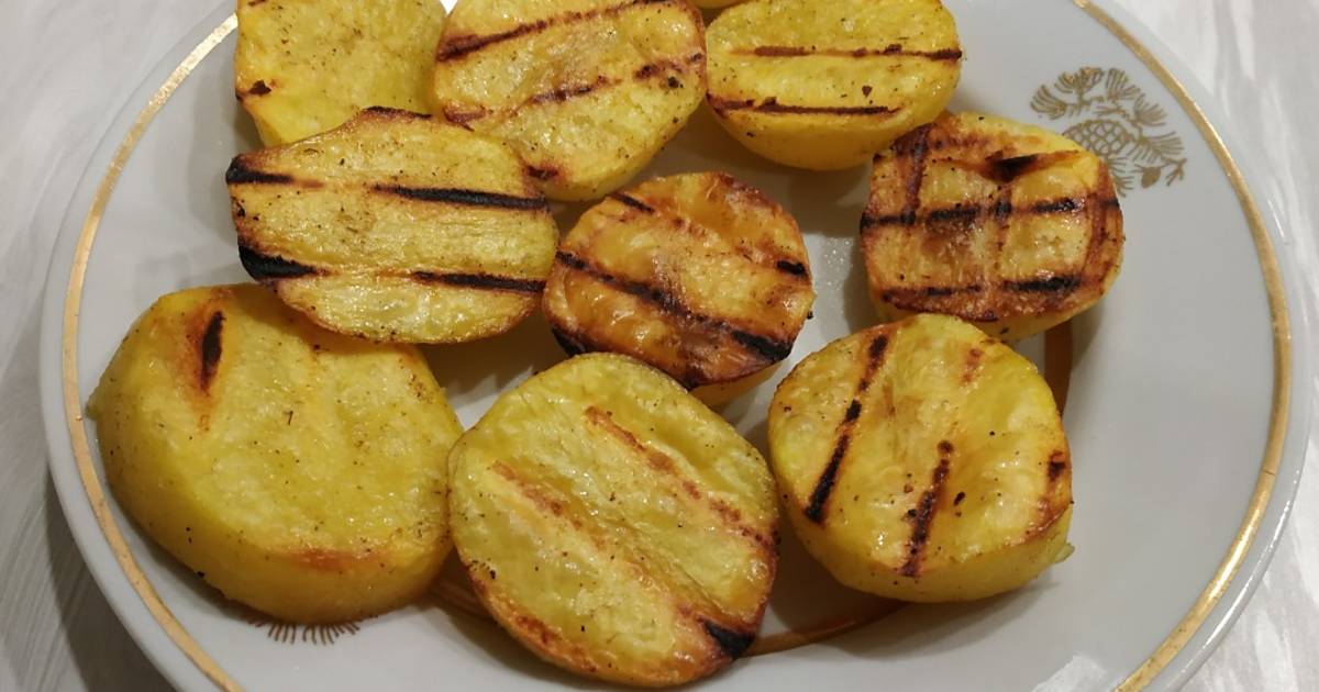 Картофель на гриле электрическом рецепты с фото простые