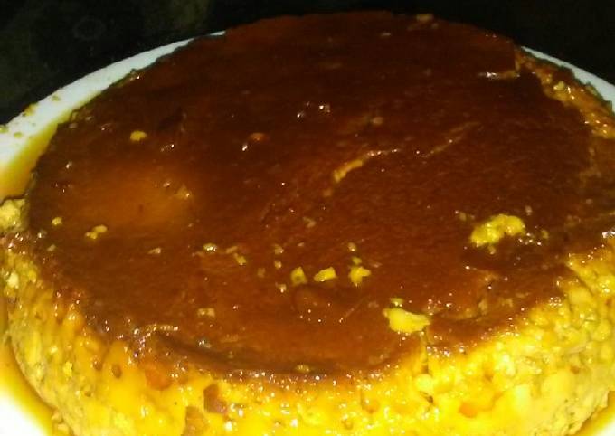 Flan De Leche Receta De Clara Genao Cookpad