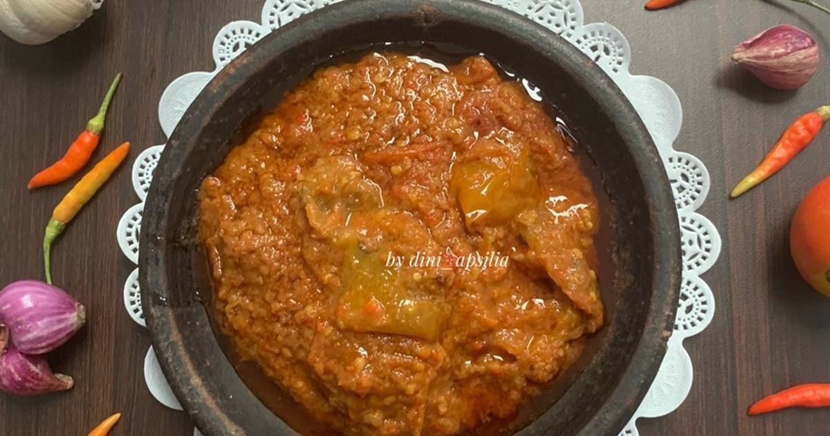 Resep Sambal Tomat Ala Pecel Lele Lamongan Oleh Dini Apsilia Cookpad