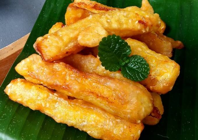 Resep 326 Kluay Tod Pisang Goreng Wijen Thailand Oleh Dee S Cookpad