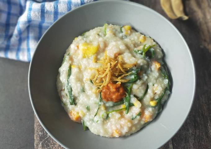 Resep Bubur Menado Sederhana Dari Sisa Nasi Oleh Bunda Ei Cookpad