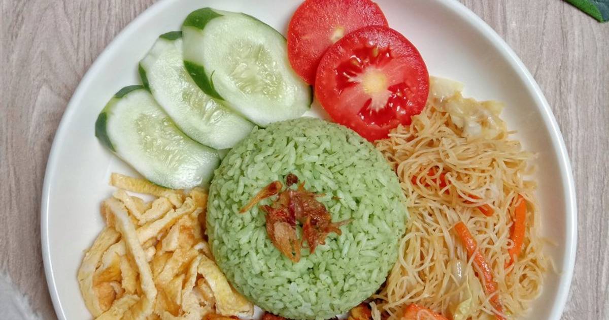 Resep Nasi Uduk Hijau Sawi Magic Oleh Adelia Firdaus Cookpad