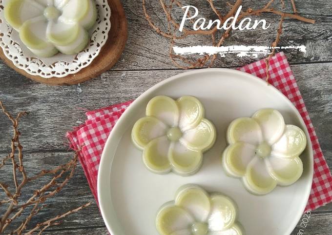 Resep Kue Talam Pandan Oleh Ummu Khal Kitchen Cookpad