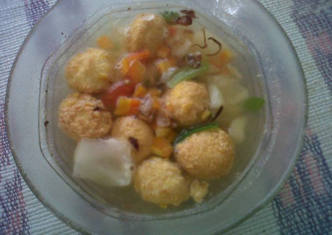 Resep Sop Bola Tahu Oleh Yatin Dwi Rahayu Cookpad