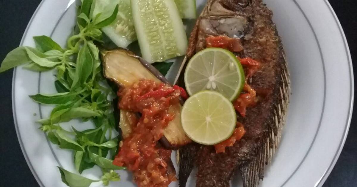 Resep Ikan Mujaer Terong Enak Dan Mudah Cookpad