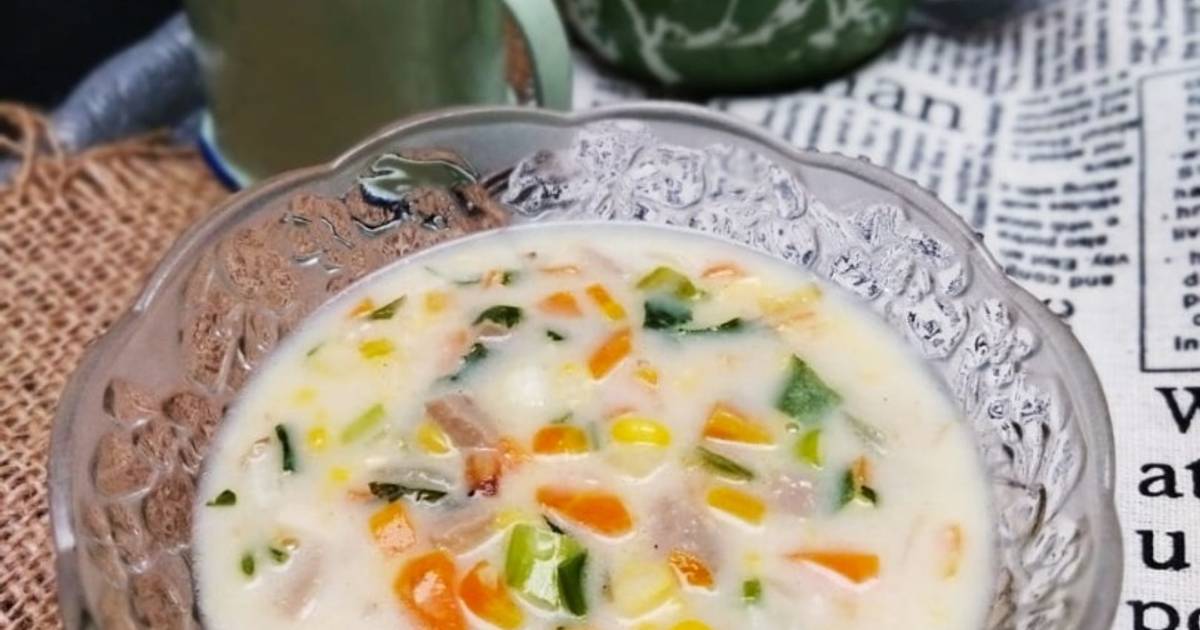 Resep Sup Krim Jagung Wortel Bakso Oleh Dapurdinar Cookpad