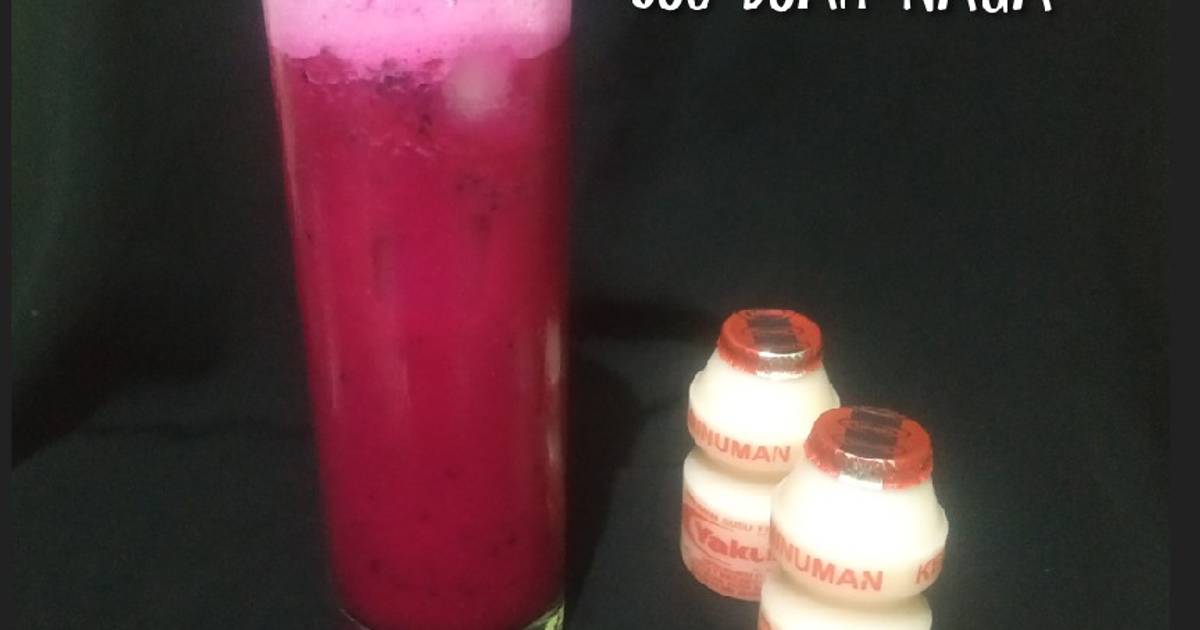 Resep 306 Jus Buah Naga Yakult Oleh Naqiyyah Cookpad