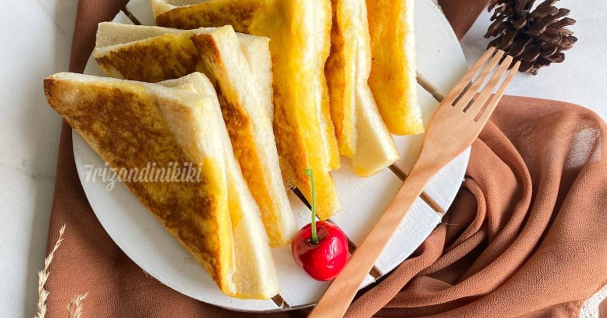 Resep Simple Cheesy French Toast Oleh Kiki Rizqi Andini Cookpad