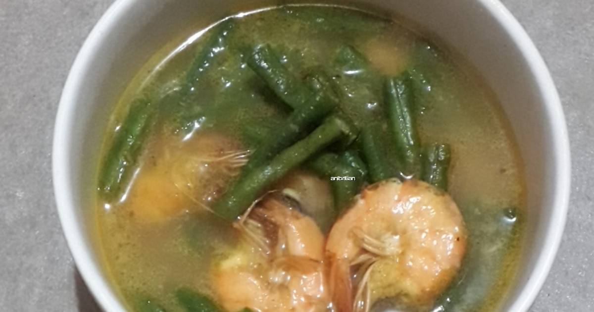 Resep Sayur Kuning Udang Dan Kacang Panjang Oleh Ani Brilian Cookpad