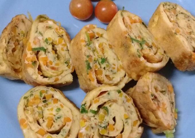 Resep Telur Dadar Gulung Kekinian Oleh Dapur Mommy Icha Cookpad