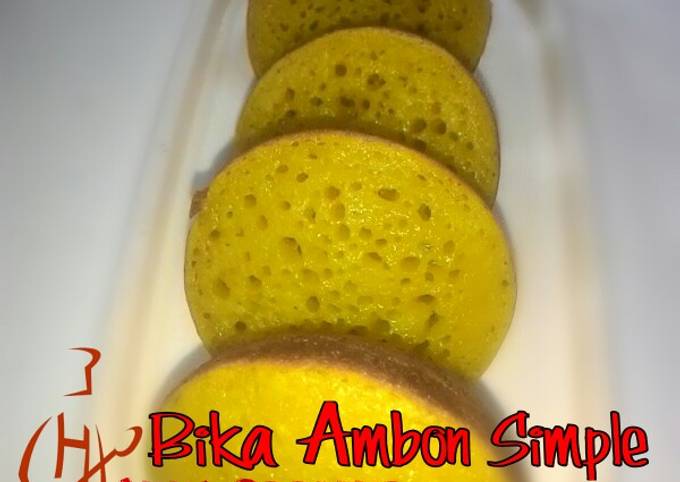 Resep Bika Ambon Simple Oleh Anna Ummu Irsyad Cookpad