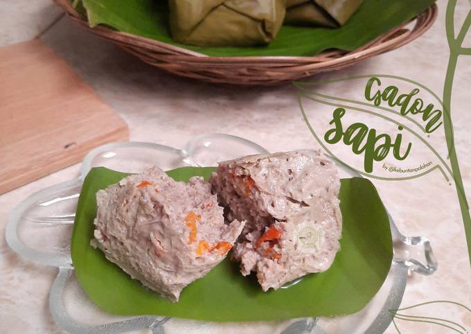 Resep 91 Gadon Daging Sapi Khas Jawa Tengah MPASI 12m Oleh Dapur