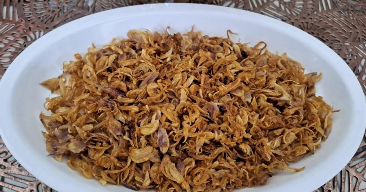 Resep Bawang Goreng Renyah Oleh Hanifa Cookpad