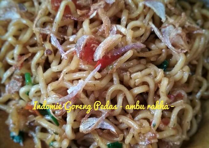 Resep Indomie Goreng Pedas Oleh Mama Rakha Cookpad