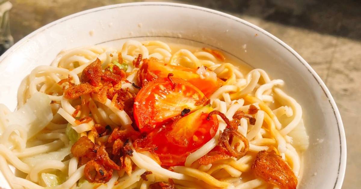 Resep Mie Tek Tek Kuah Palembang Oleh Aisyah Zulaika Muchsin Cookpad