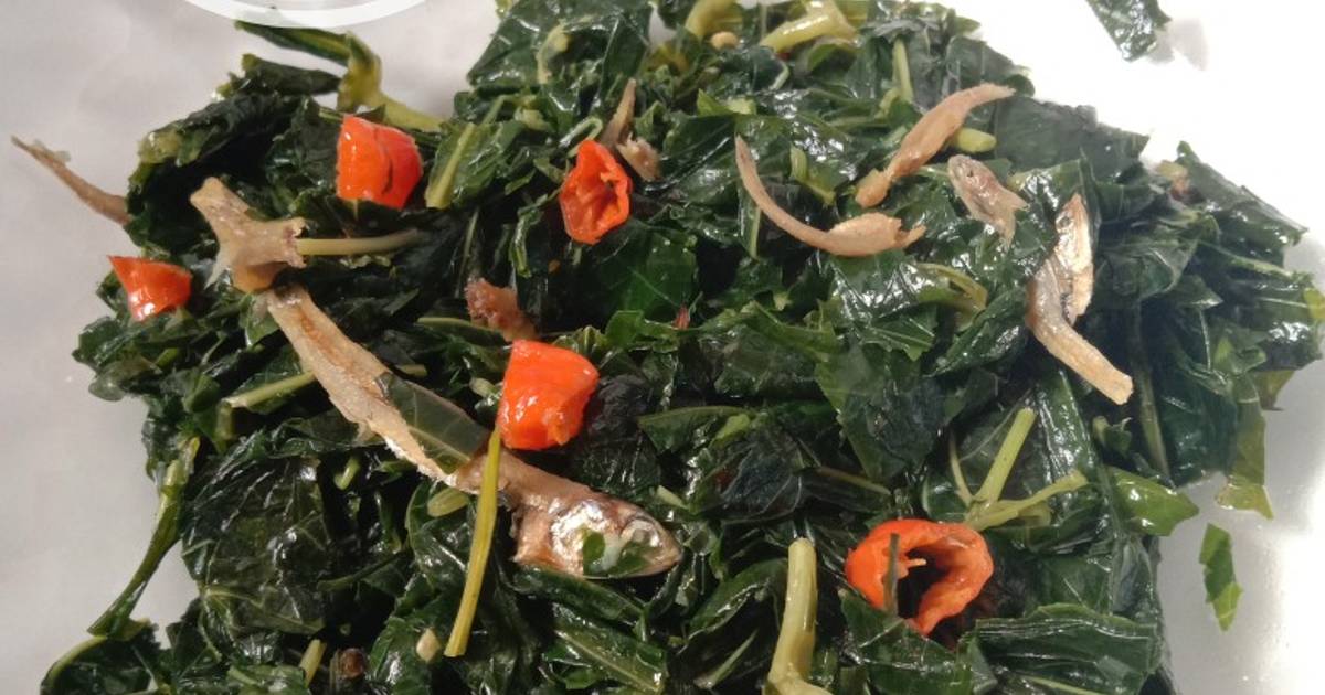 Resep Oseng Teri Daun Singkong Oleh Aisyah Rysa Cookpad