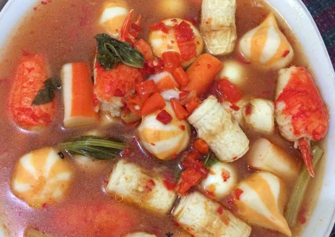 Resep Suki Kuah Tomyum Oleh Risna Kartika Cookpad