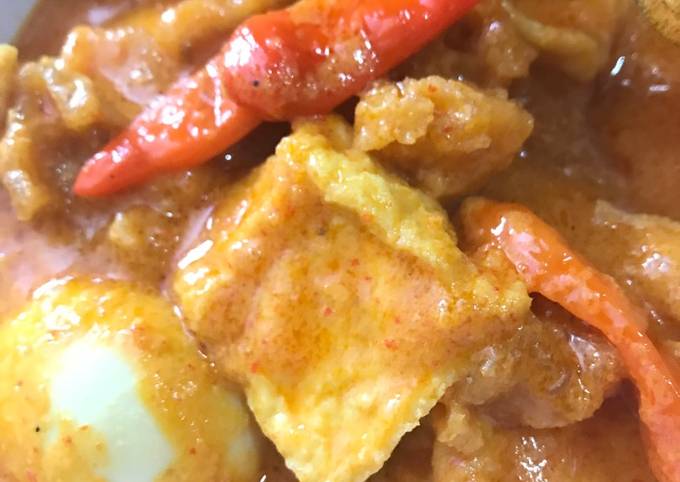 Resep Sambal Krecek Telur Tahu Oleh Cinthia Wf Cookpad