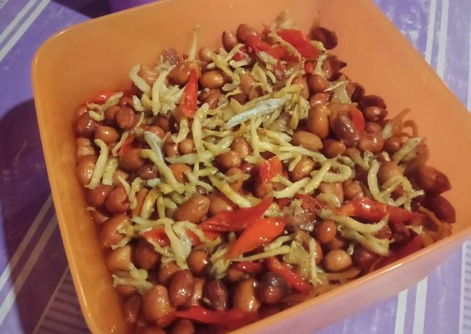 Resep Kering Teri Kacang Oleh Awaliyah Wigati Cookpad