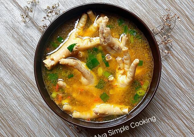 Resep Ceker Kuah Pedas Simple Oleh Alya Nurfitri Cookpad