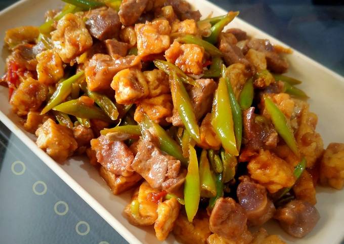 Resep Sambal Goreng Buncis Ati Ampela Tahu Tempe Oleh Rovita Naima