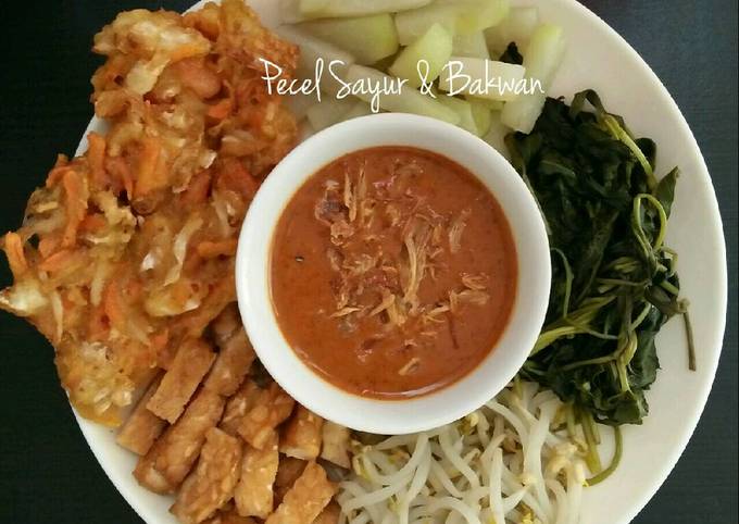 Resep Pecel Sayur Bakwan Oleh Mila Cookpad