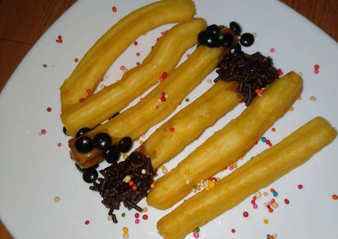 Resep Churros Oleh Zhafran S Kitchen Cookpad