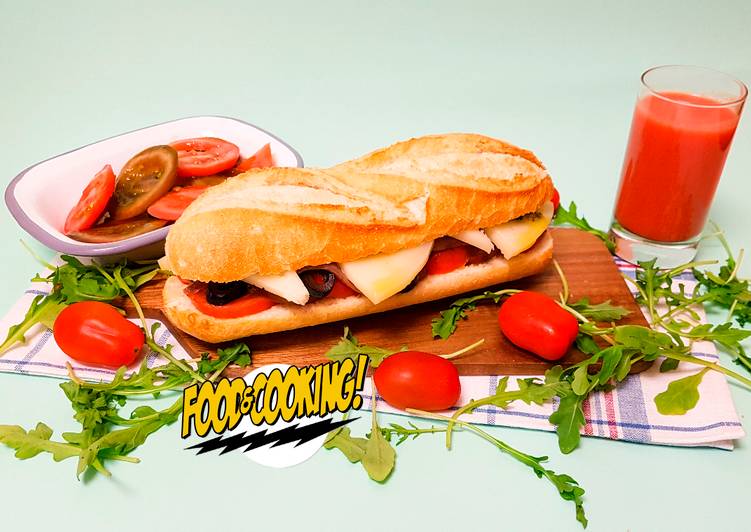 Bocadillo De Queso Con Tomate Receta De FOOD COOKING Cookpad