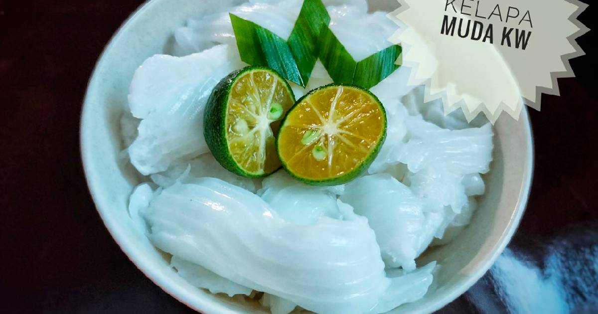 Resep Kelapa Muda Degan Kw Oleh Andrea Cookpad