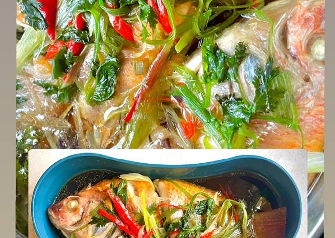 Resep Tim Ikan Nila Ala Hongkong Oleh Diani Arutina Yusuf Cookpad