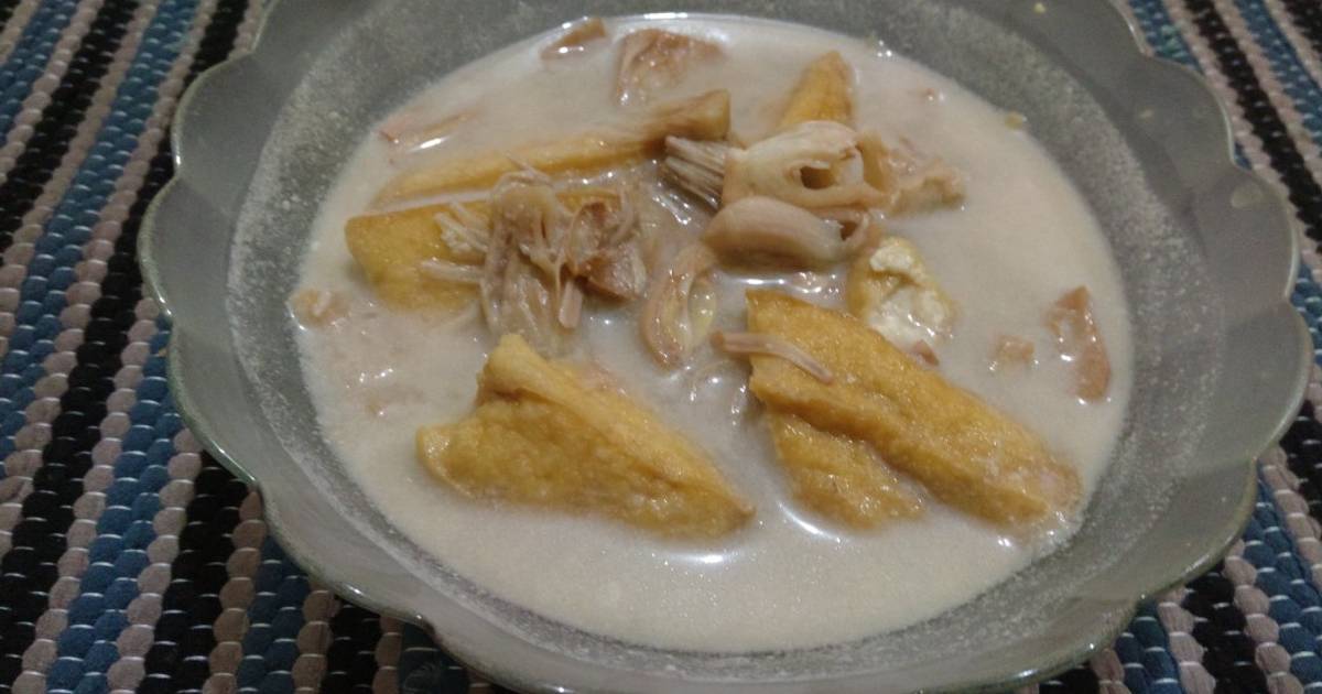 Resep Jangan Gori Tahu Sayur Nangka Muda Tahu Oleh Nova Wulansari