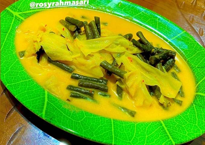 Resep Gulai Kol Kacang Panjang Ala RM Padang Oleh RR Cookpad