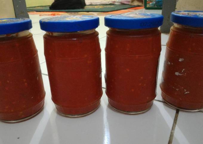 Resep Saos Sambal Tomat Homemade Oleh Tari Shaza Cookpad