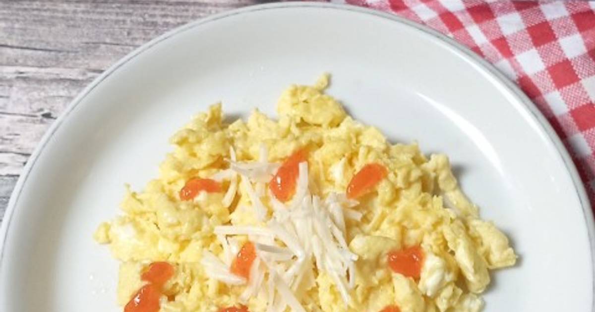 Resep Scrambled Egg Oleh Ratih Anita Dewi Cookpad