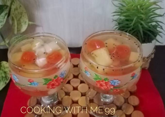 Resep Cocktail Buah Segar Oleh Cooking With Me 99 Cookpad