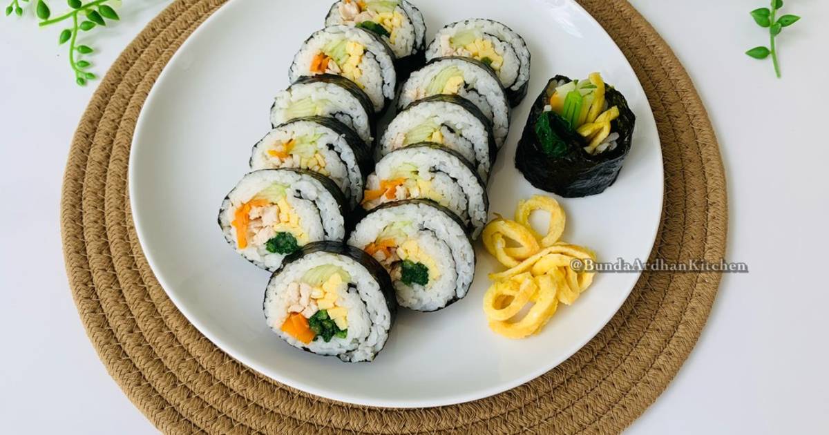 Resep Nasi Gulung Korea Aka Kimbab Oleh Irna Sofiana Nana Cookpad