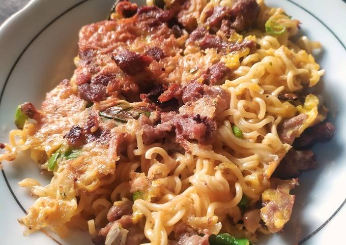 Resep Omelet Mie Oleh Saluna Mahira Cookpad