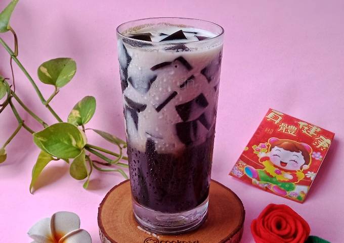 Resep Cincau Susu Gula Merah Oleh Dyahwulan Bae Cookpad