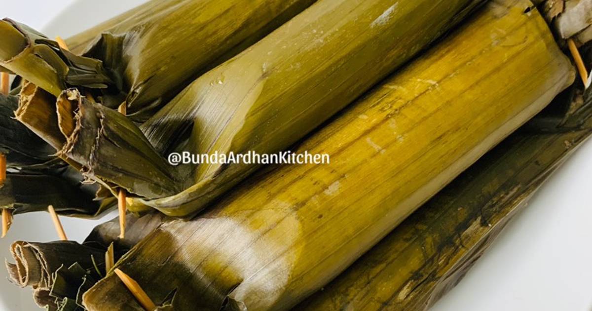 Resep Lontong Homemade Oleh Irna Sofiana Nana Cookpad