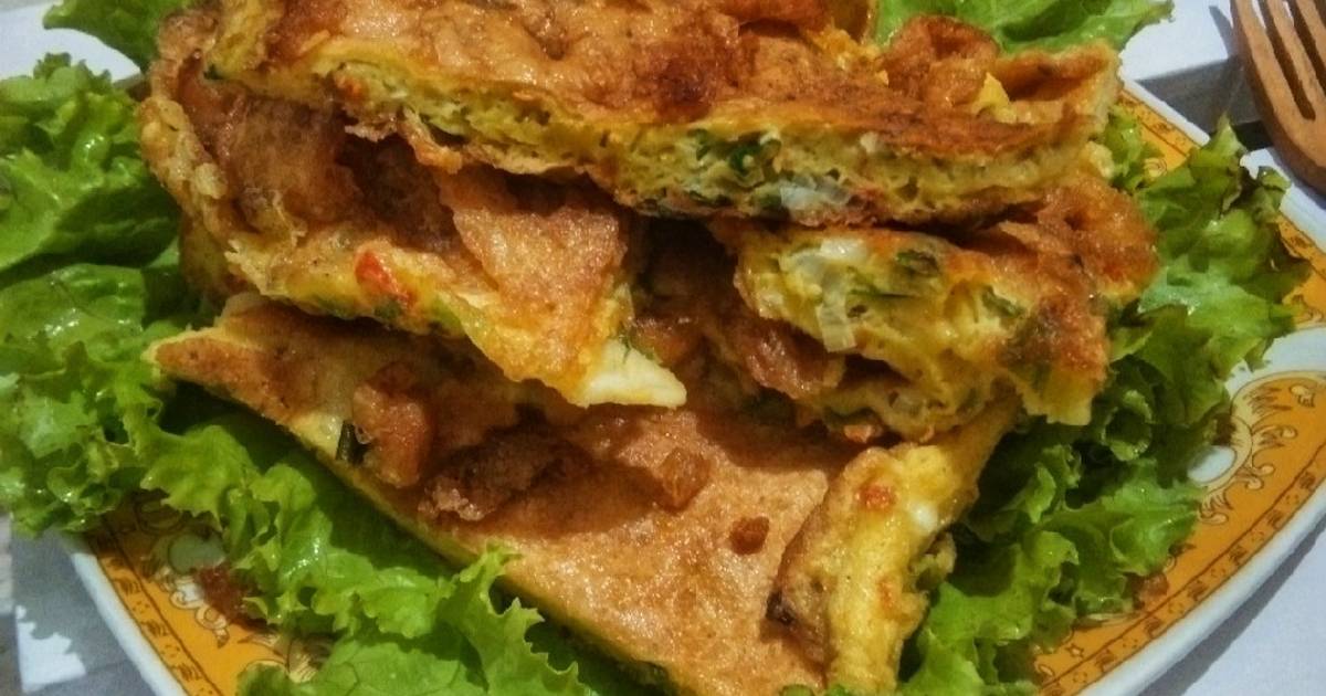 Resep Telur Dadar Tebal Padang Enak Dan Sederhana Cookpad