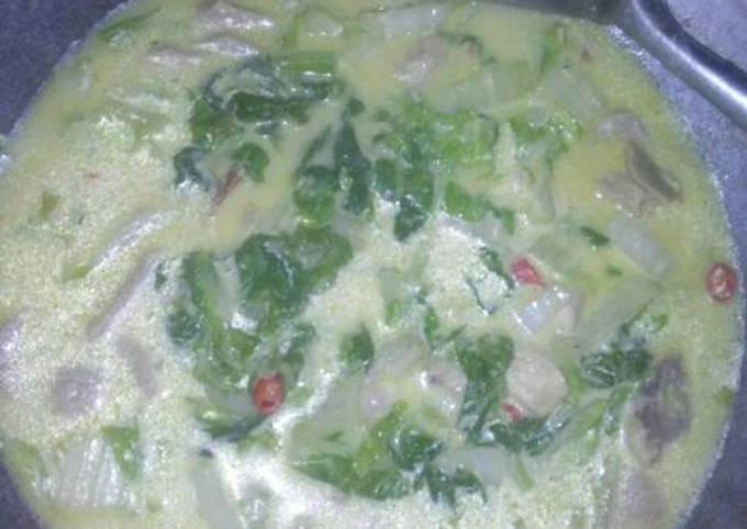 Resep Bobor Sayur Sawi Putih Oleh Widya Amrie Cookpad