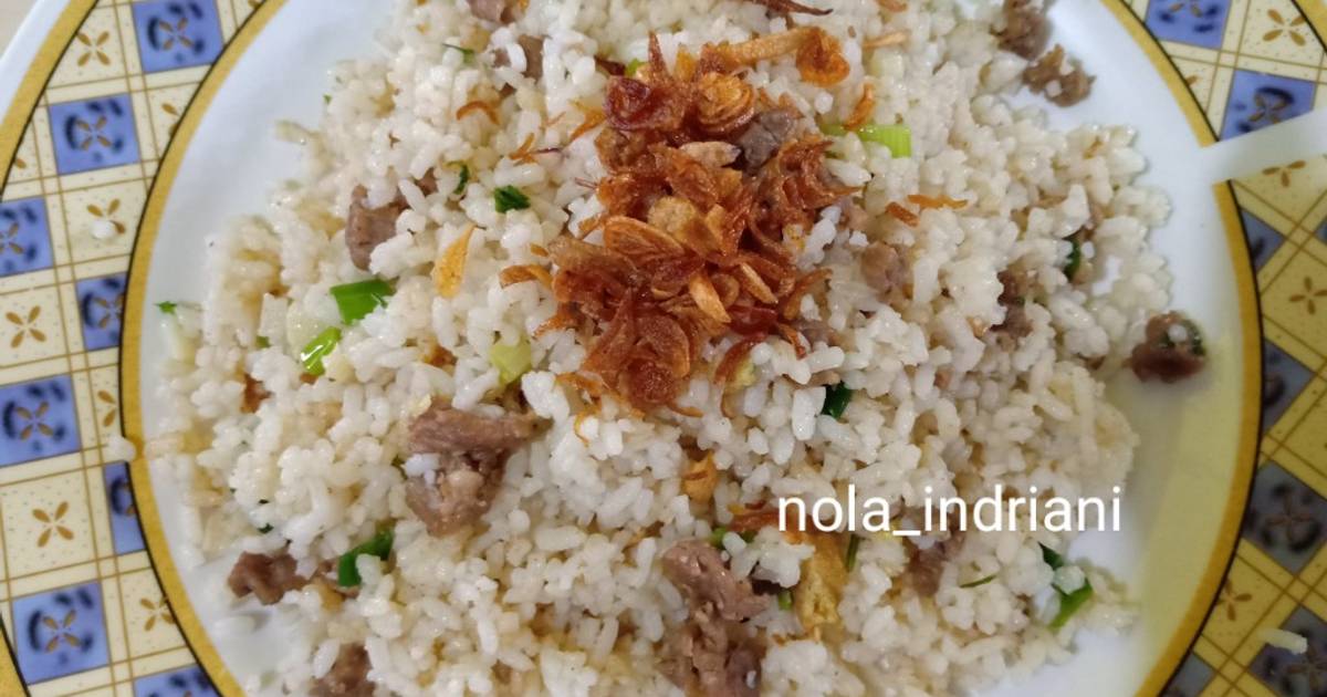 Resep Nasi Goreng Daging Sapi Oleh Nola Indriani Cookpad