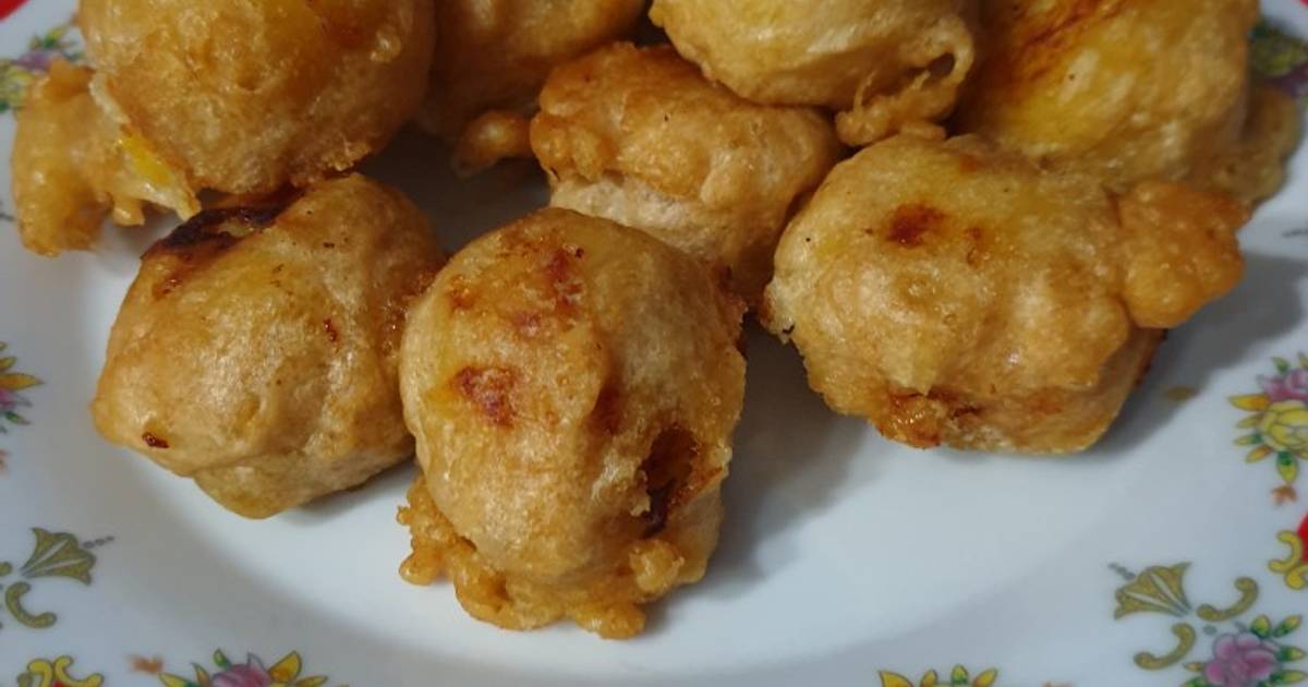 Resep Tape Goreng Rondo Royal Isi Coklat Dan Keju Oleh Emy Ambar