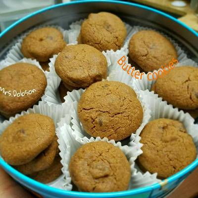 Resep CHOCOLATE Butter Cookies Oleh Nikmatul Rosidah - Cookpad