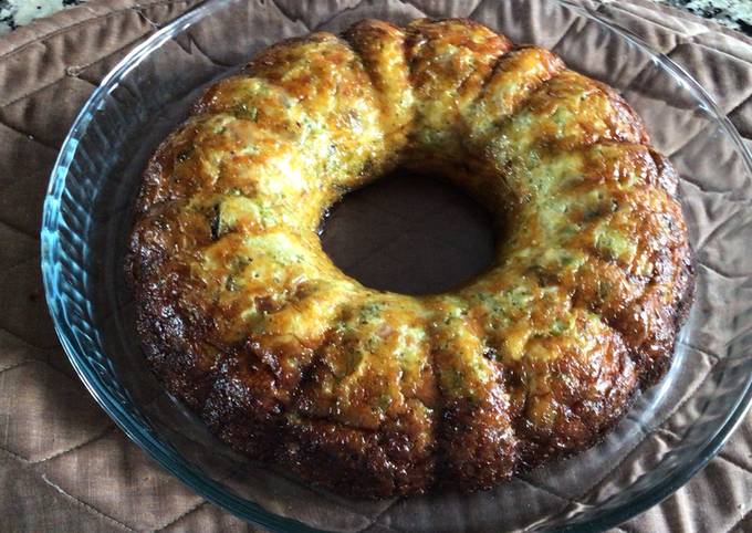 Pastel De Br Coli Y Champi Ones Receta De Rosa Padr N Argent Cookpad