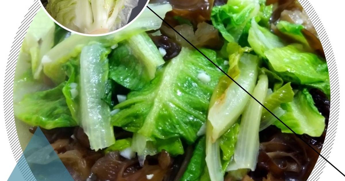 Resep Cah Selada Romaine Bawang Putih Enak Dan Sederhana Ala Rumahan